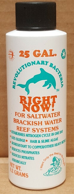 Right Now Marine/Brackish Aquarium Starter Bacteria 25 gal.