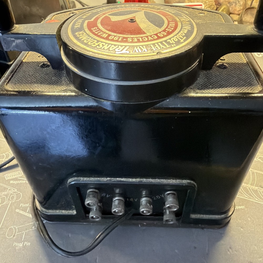 Lionel Trainmaster Type KW Transformer 115V, 190 Watts