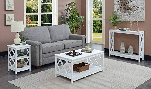 Diamond Coffee Table White