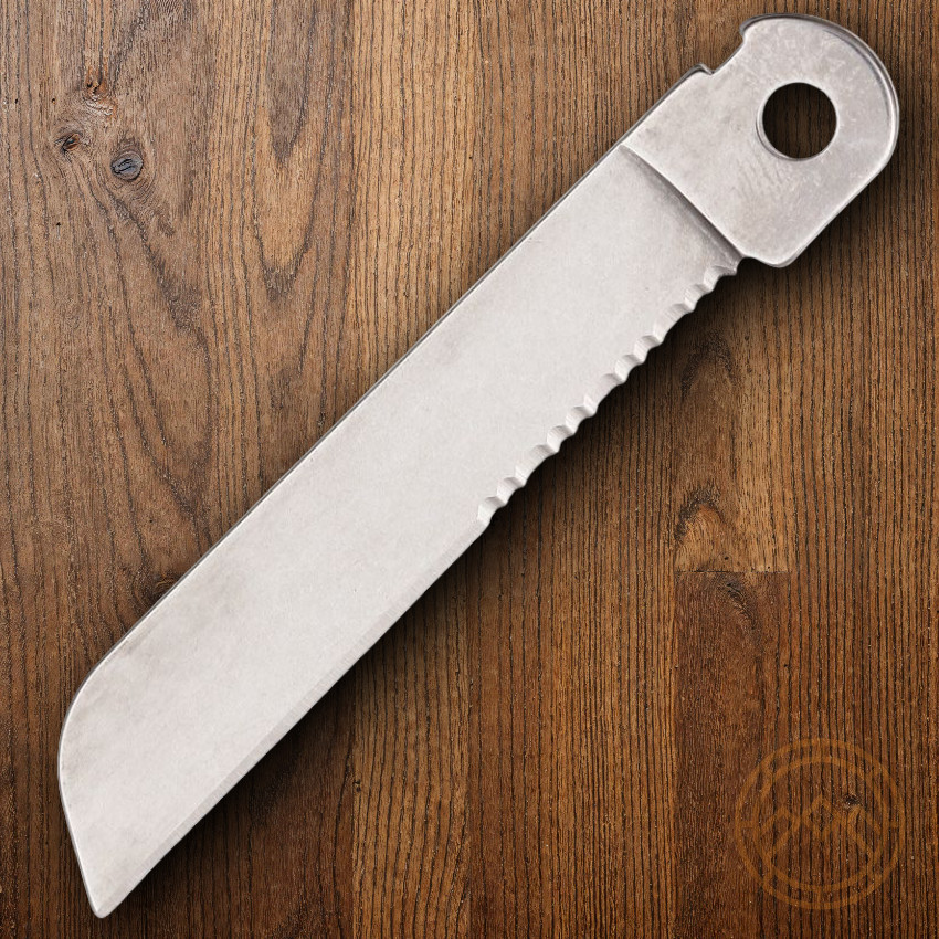 Schrade 2.25" Folding Tool Silver Stainless Steel Sheepsfoot UNSHARPENED Blade