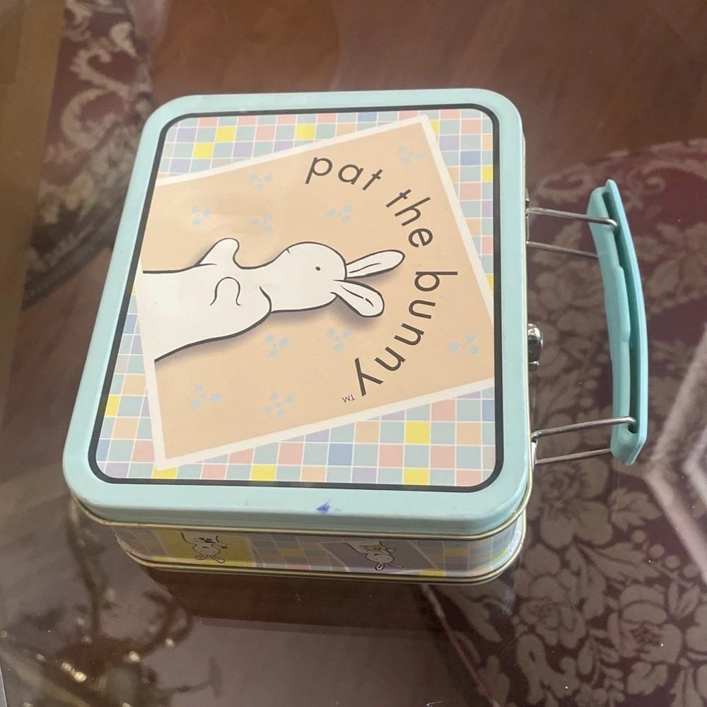 Pat The Bunny Metal Tin Small