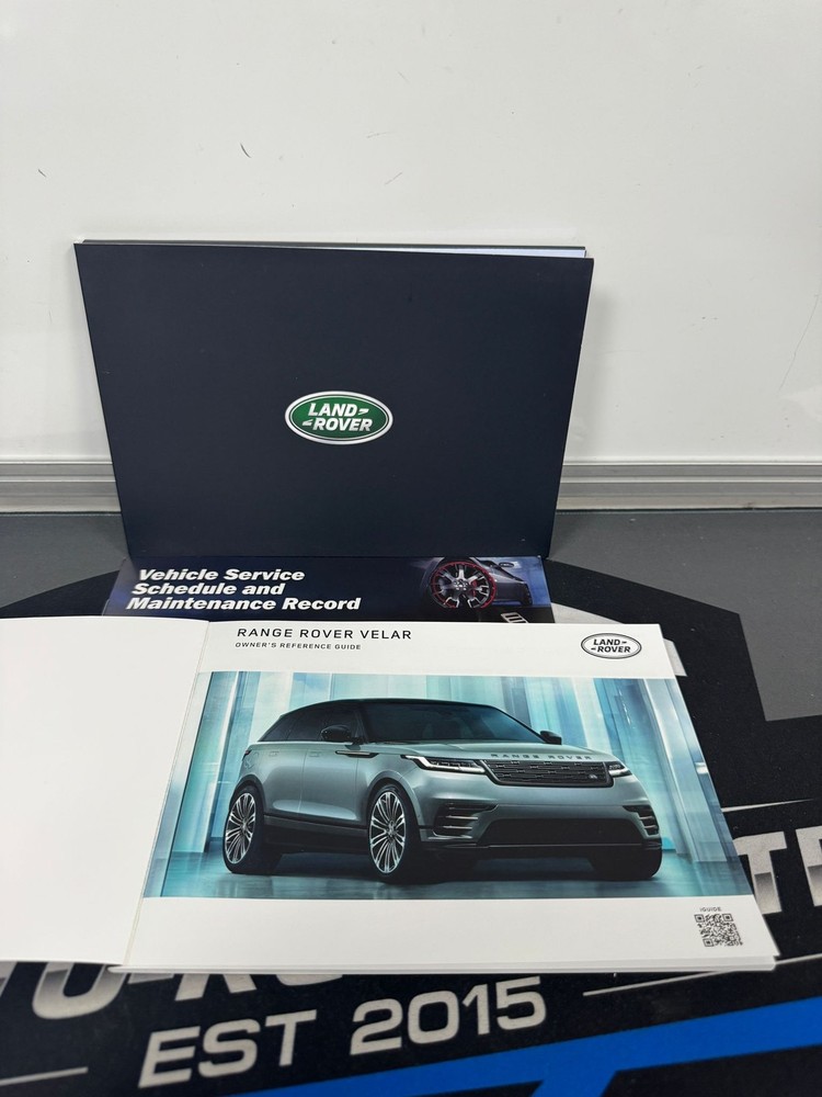 Range Rover Velar manual handbook quick reference guide 2020-2024 (2023).!
