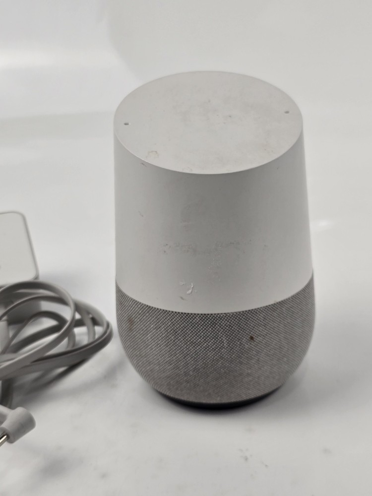 Google Home Smart Assistant SPEAKER VOICE Google ASSIST White Slate