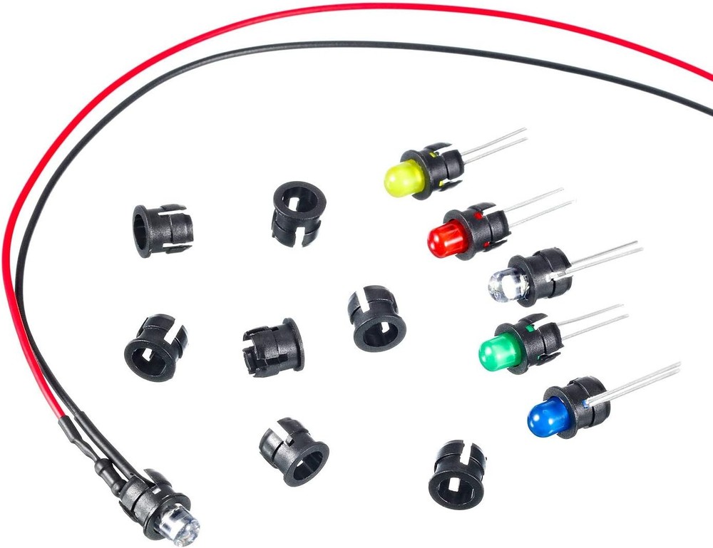 LED Holder Plastic Clip Mount Bracket