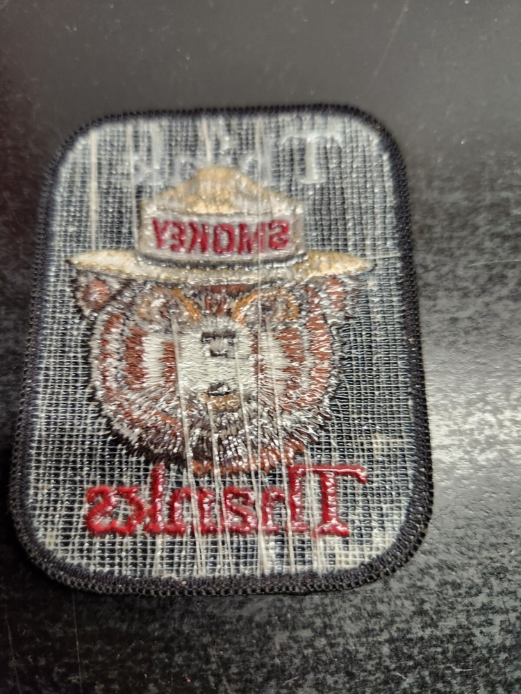 Vintage Smokey the Bear 'Think Thanks' Patch