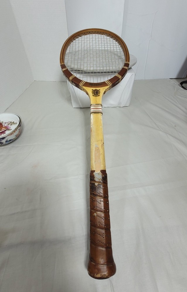 Melbourne Cup Tennis Racket By Wright & Bitson Vintage