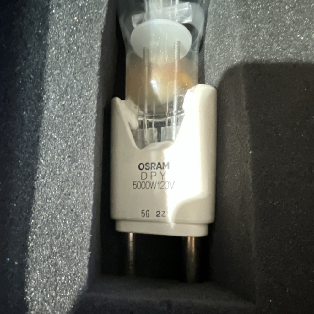 OSRAM DPY 5000W 120V Halogen Stage Lighting Lamp Bulb, Model DPY, MPN DPY