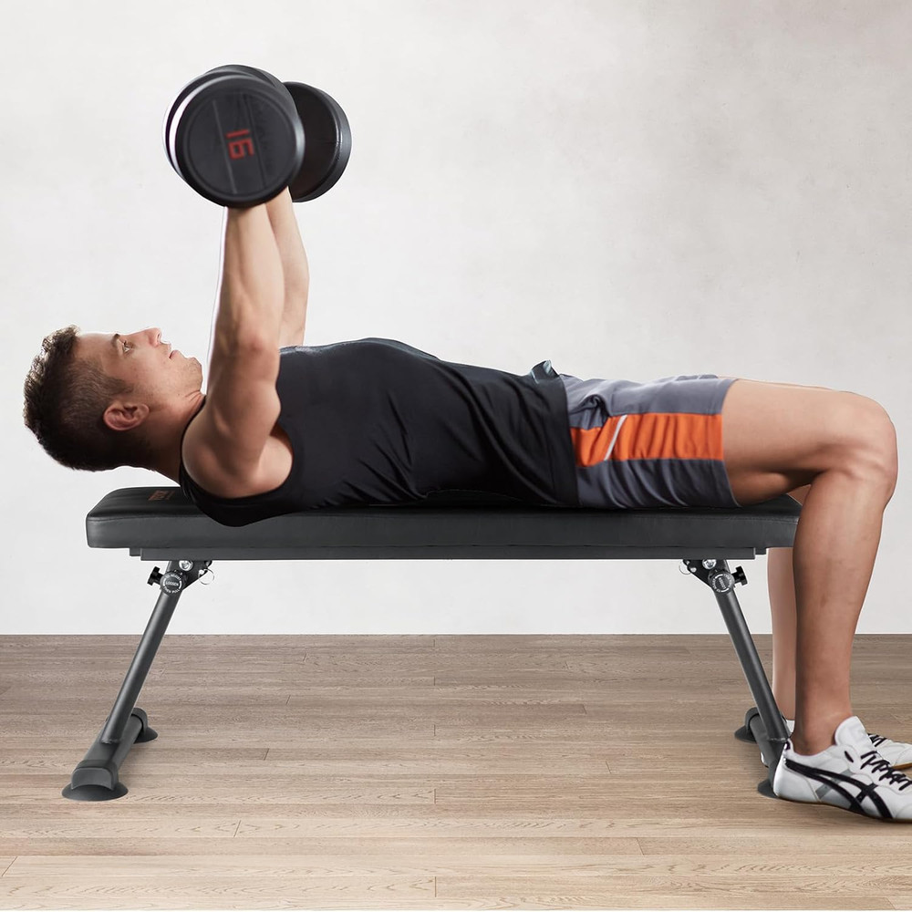 Sit up Bench, Decline Ab Bench with Reverse Crunch Handle, Adjustable Height Set