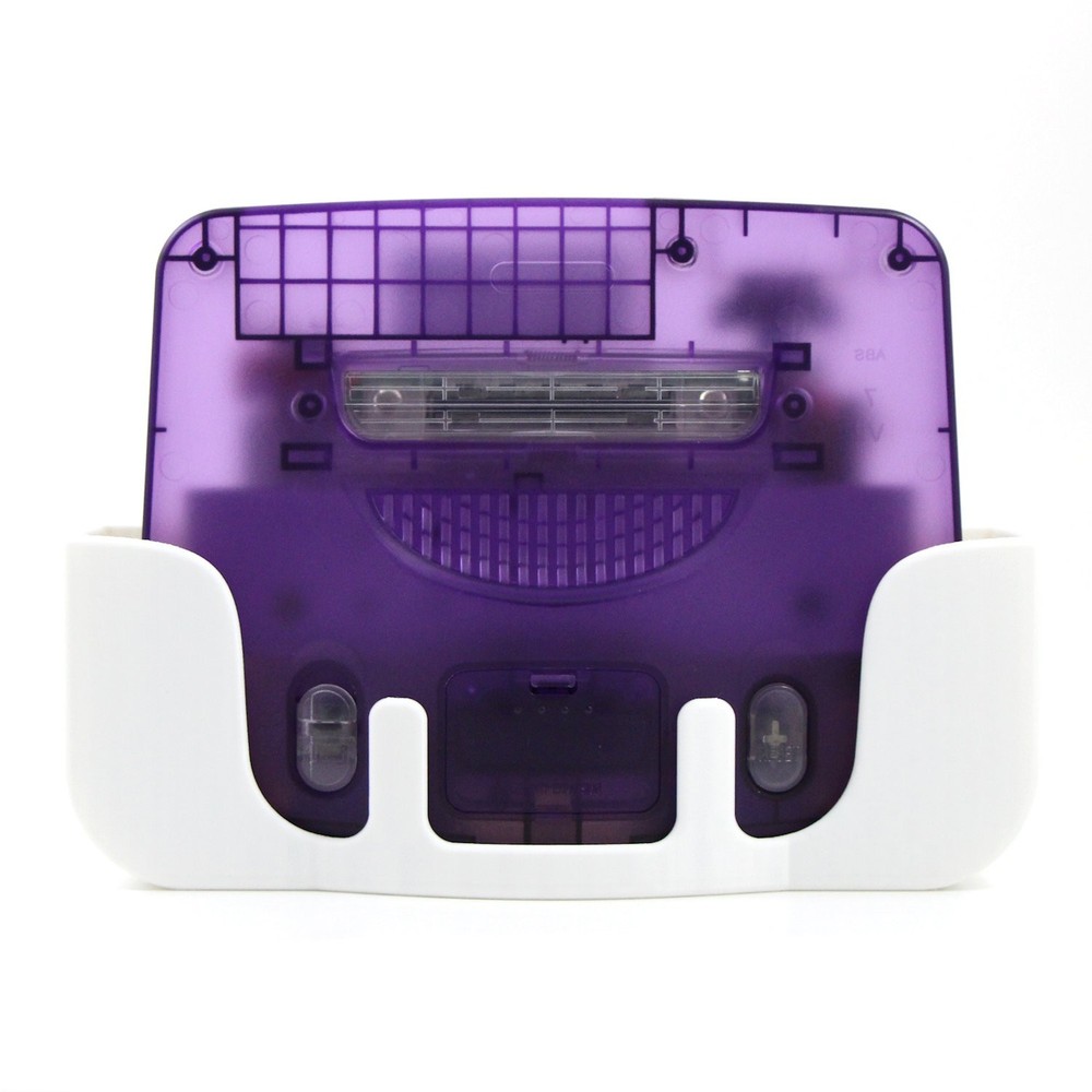 Nintendo 64 Console Wall Mount Holder Downward Facing Controller Port Access N64