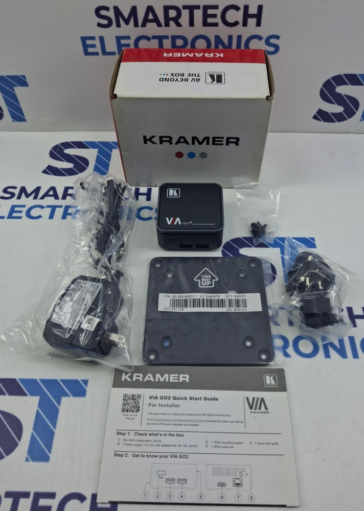 VIAG02	KRAMER 	Compact and Secure 4K Wireless Presentation Device
