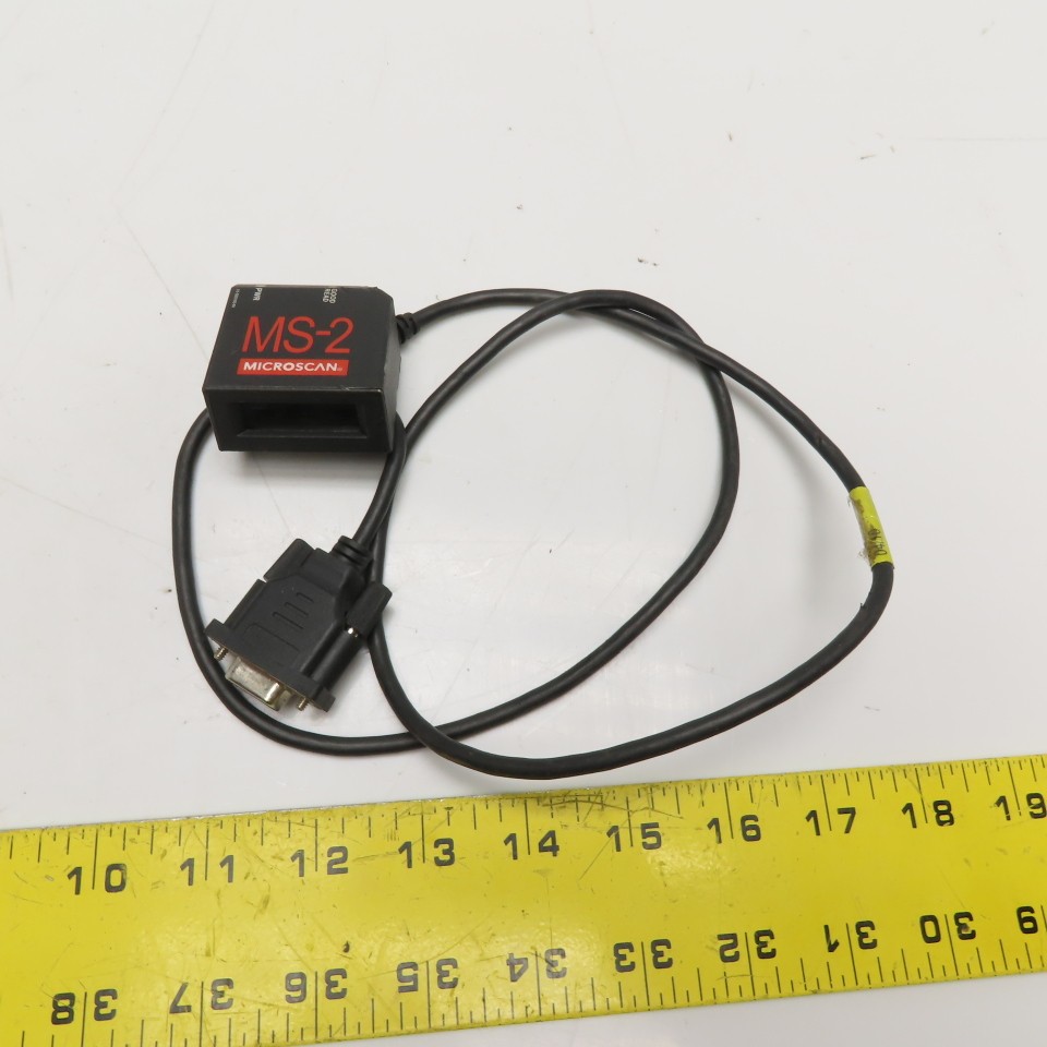 Microscan FIS-0002-0001G MS-2 Ultra-Compact Fixed Mount CCD Barcode Scanner