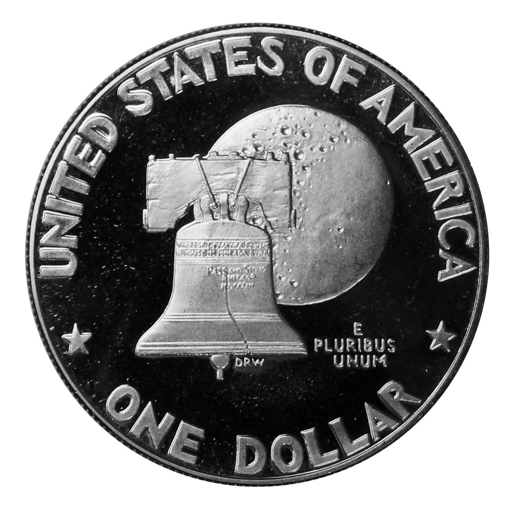 1976 -S Eisenhower Dollar Proof Bicentennial 40% Silver