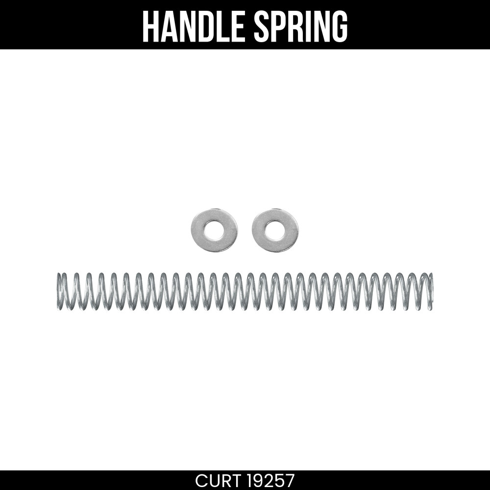 CURT Double Lock EZr Gooseneck Handle Spring Replacement Part 19257