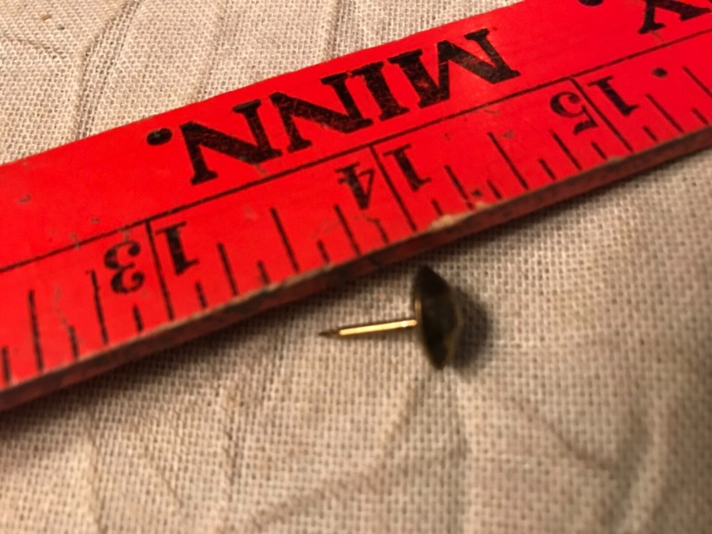 70 Antique style Decorative Upholstery Nails 1/2" Shank
