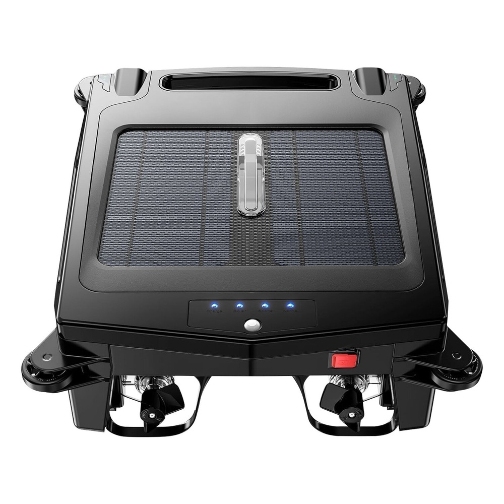 Solar Robotic Pool Skimmer Swimming Pool Surface Solar Surface 2 Modes &APP Tool