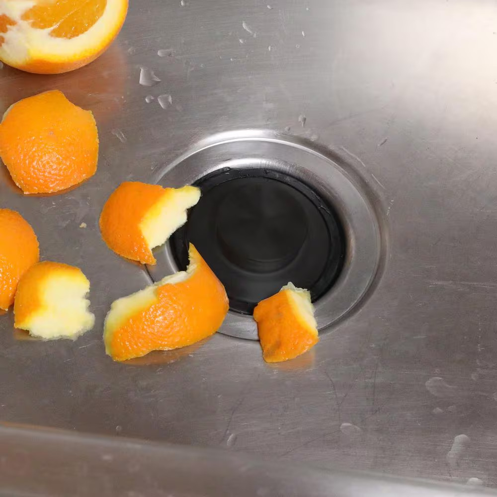 Kitchen Garbage Disposal Drain Stopper in Matte Black