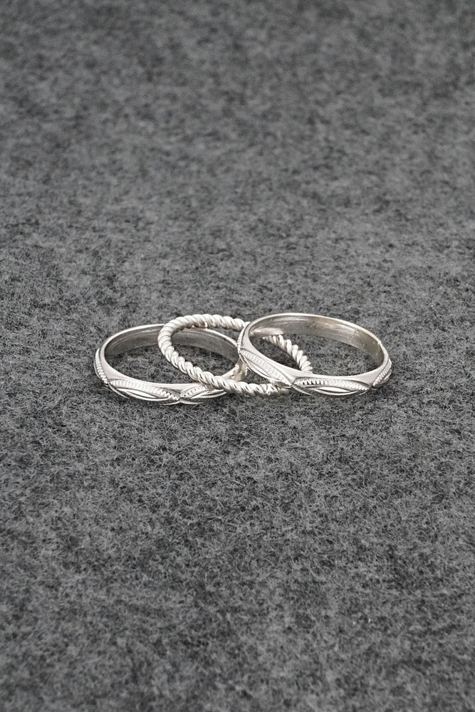 Sterling Silver Rings - Charles Dubois - Size 7