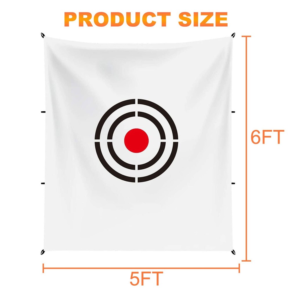 Sharellon Golf Target Cloth - Portable Driving Range 5x6FT Golf Hitting Train...