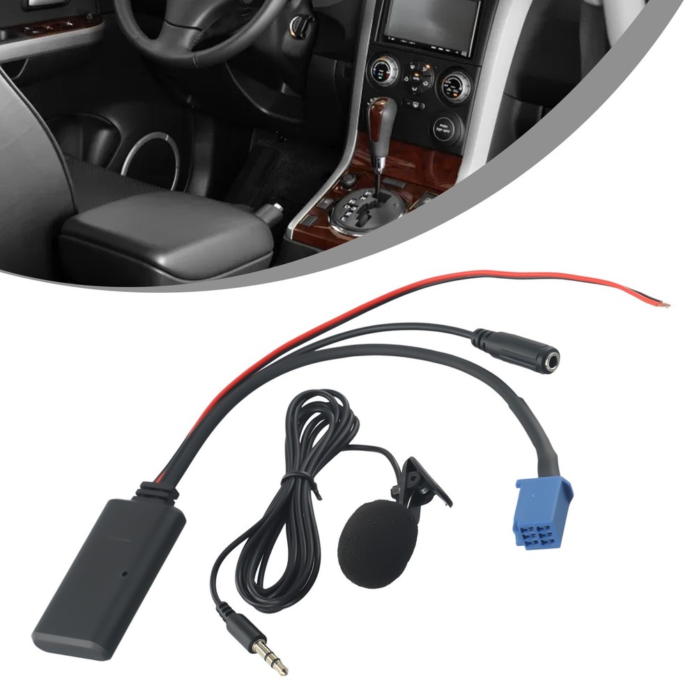 For Lexus Connector Car Black Bluetoo Module Handsfree Aux Audio Adapter Cable