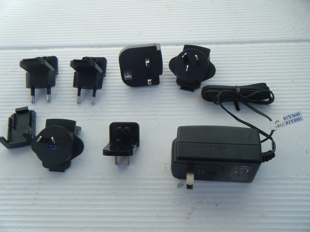 AC ADAPTER POWER SUPPLY W/ 6 PLUG IN 12V New