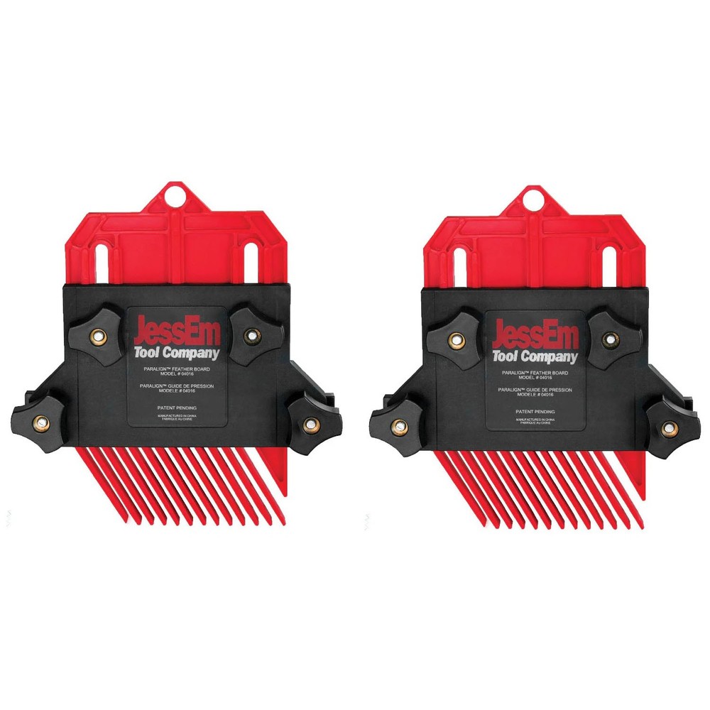 JessEm 04016 Paralign Double Feather Board Woodworking Safety Tool