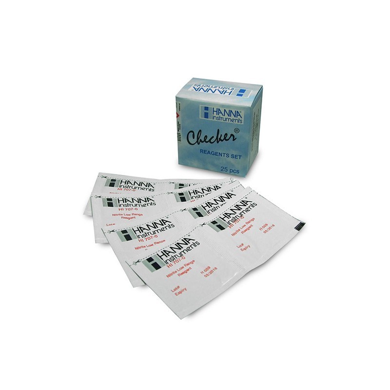 Hanna Instruments Nitrite Low Range Checker Reagents (25 Tests) - HI707-25