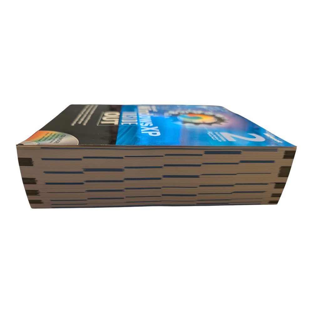 Vintage Microsoft® Windows XP Inside Out Sec Edition 2005 w/ CD-ROM New