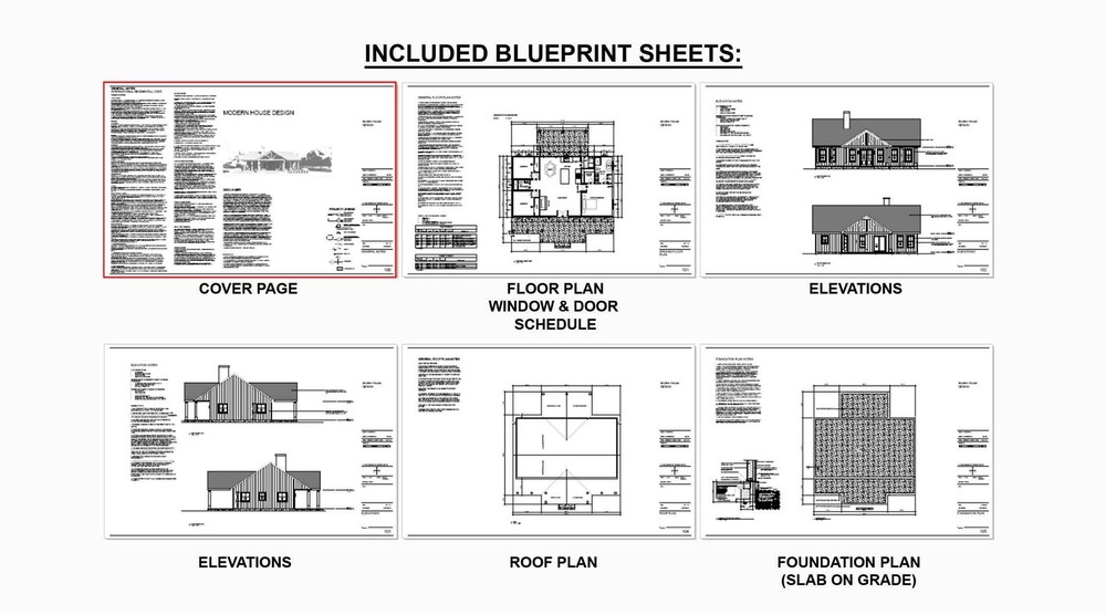 Cedar Springs Custom House Design - Modern Ranch Farmhouse - Custom Modification