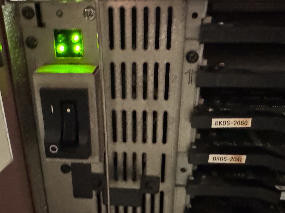 SONY Switcher Control DVS-2000C Model & BKDS-2010 Switcher Panel