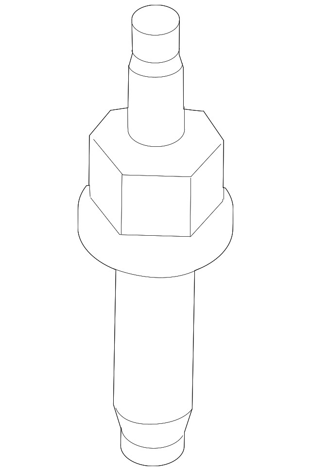 Genuine Ford Front Mount Mount Stud W716516-S442