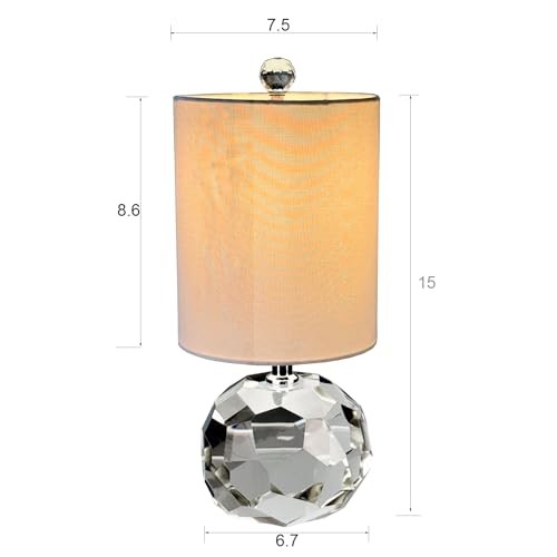 Pineapple-Shaped Cystal Table Lamp,It is a Multi-Faceted Solid Clear Crystal