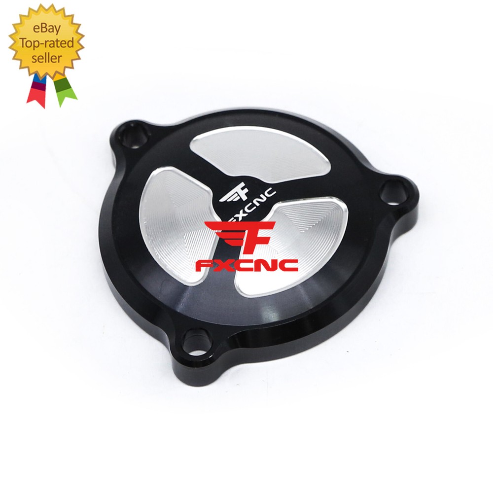 For Benelli TNT125 TNT135 2017-2025 CNC Engine Protect Stator Case Guard Black