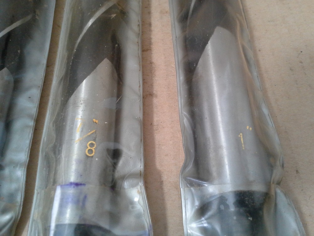 4PC. AMT Wood Working Drill Bits 5/8", 3/4", 7/8", 1". VGC