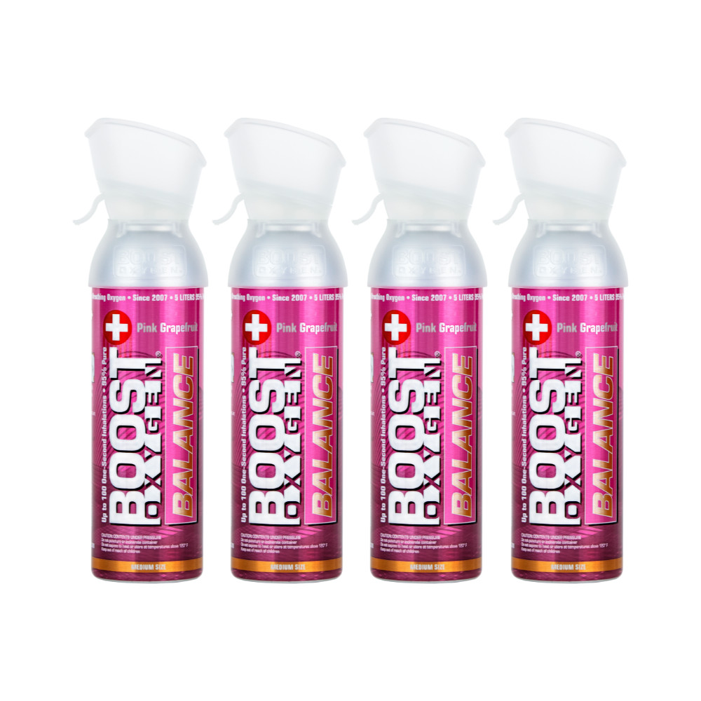 Boost Oxygen Medium Balance Pink Grapefruit Aroma 5L Canister | Respiratory