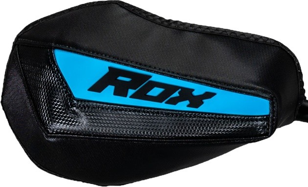 Rox Speed FX Gen 3 Flex-Tec Snowmobile Handguards Black/Octane Blue