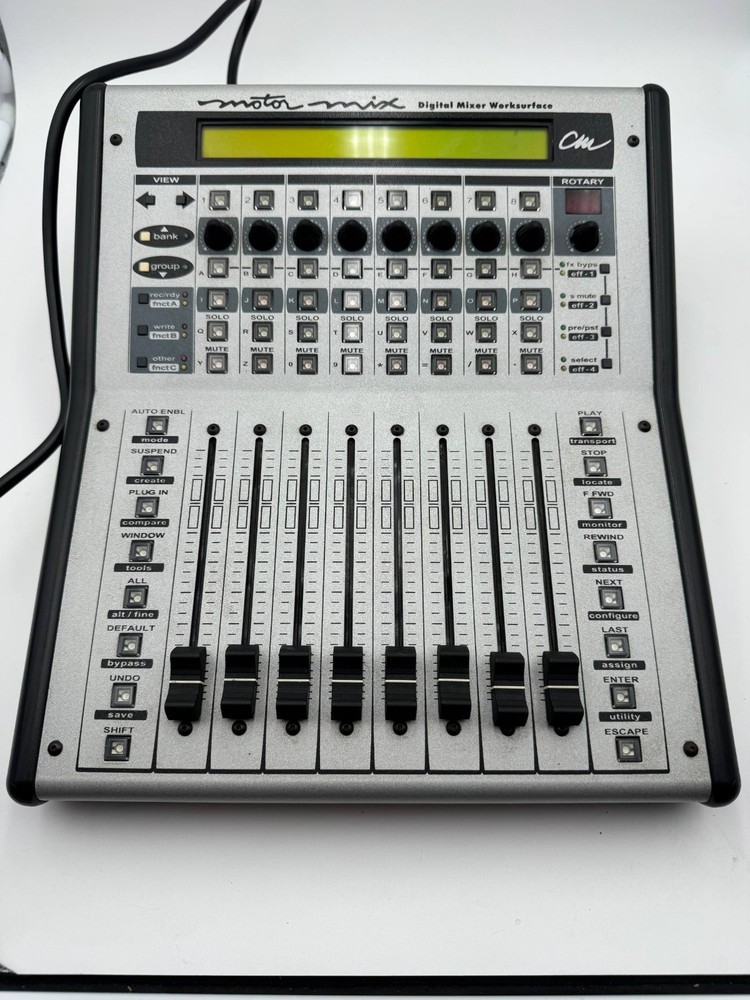 CM Labs Motor Mix Digital Mixer Worksurface Midi Audio Controller - POWERS ON