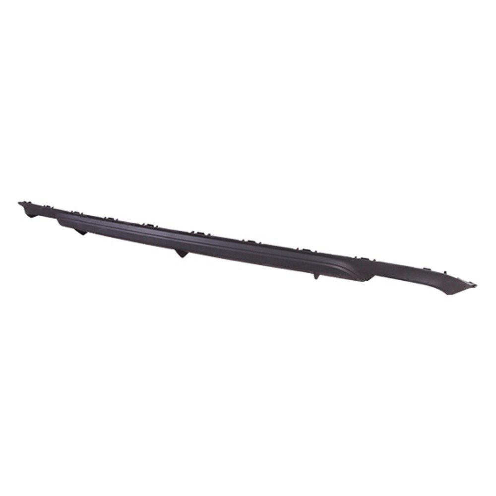 Replacement Black Textured Polypropylene Rear Lower Valance Panel