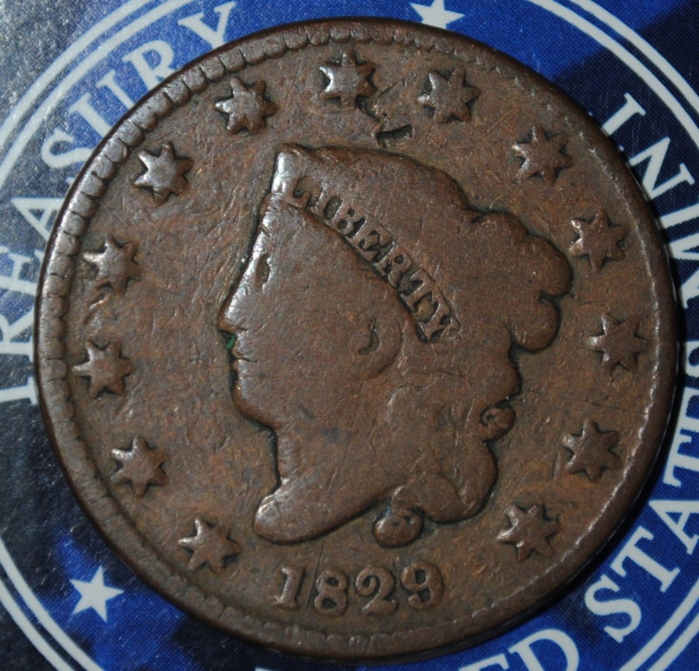1829 Large Cent {{{C622