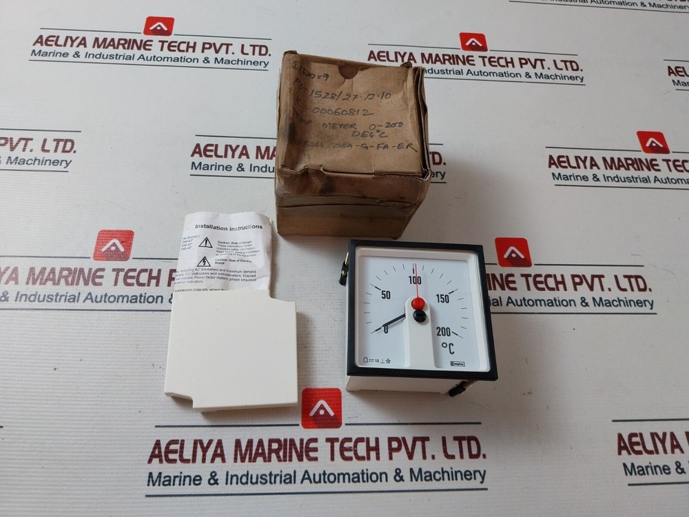 Crompton E244-05A-G-FA-**-ER Analogue Din Panel Meters 0-200°C