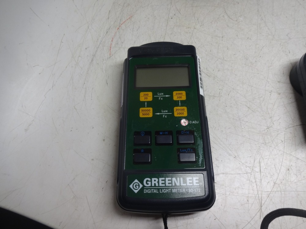 Greenlee Digital Light Meter 93-172 with Case