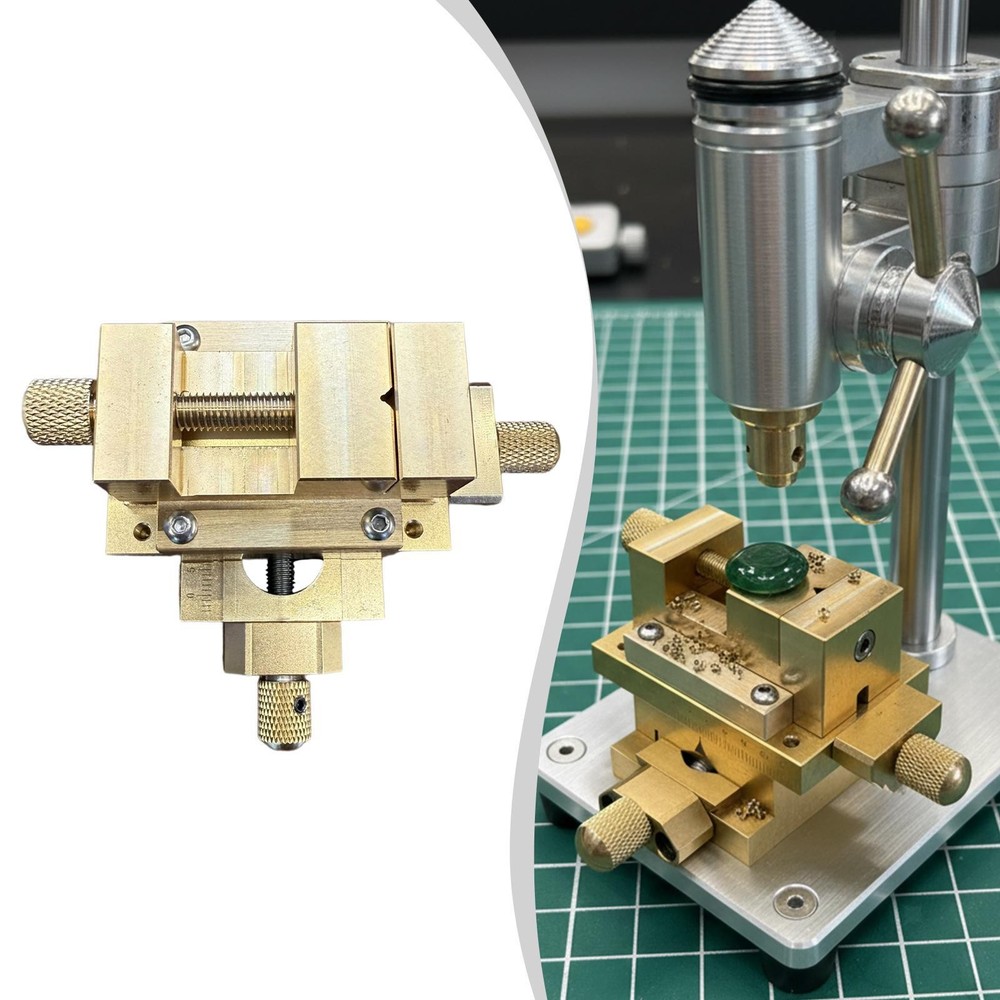 Cross Slide Press Vise Professional Worktable Precision Workbench Vise