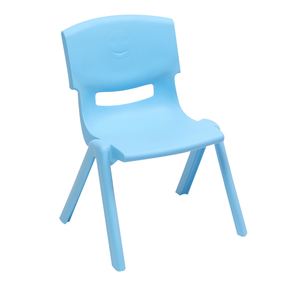 Colorful Stackable School Chairs 6PCS Plastic Child Chairs 100kg strong load New