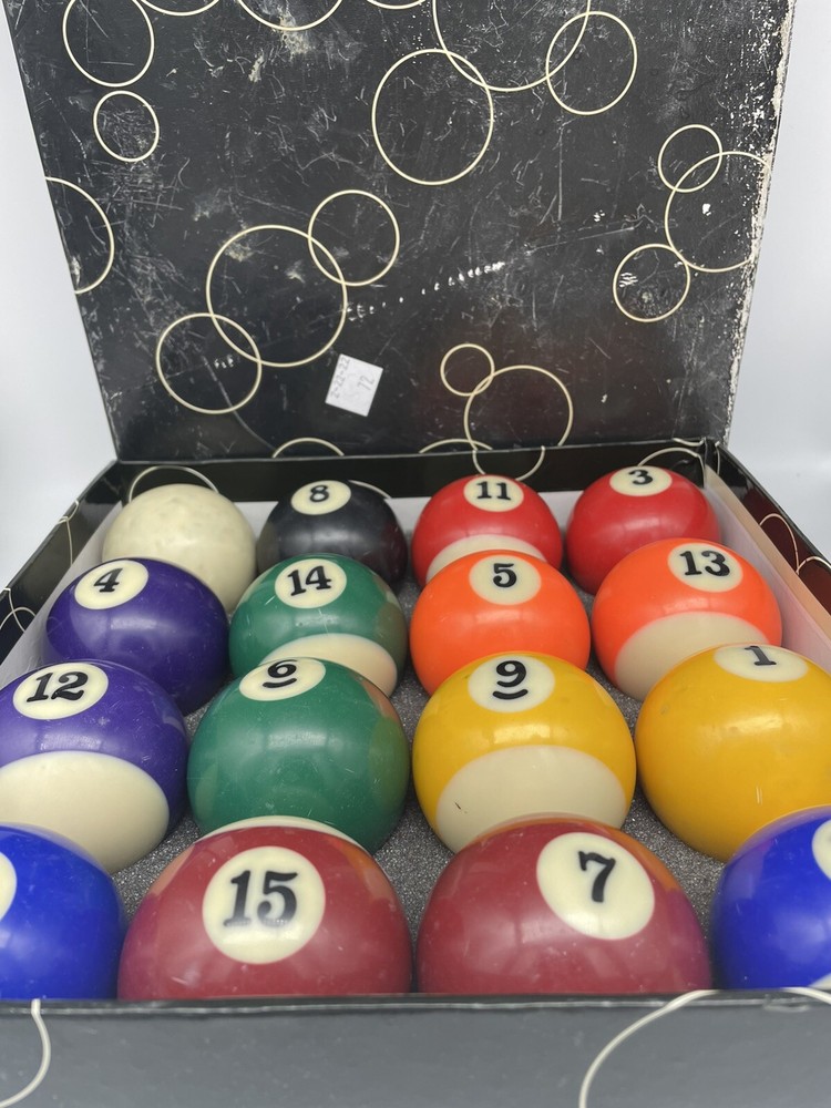 billiard pool ball set