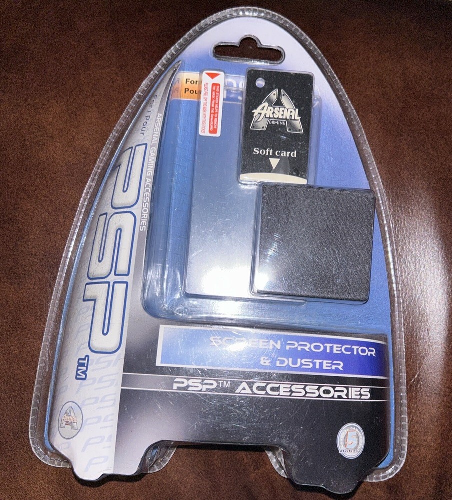 Arsenal PSP Screen Protector & Duster