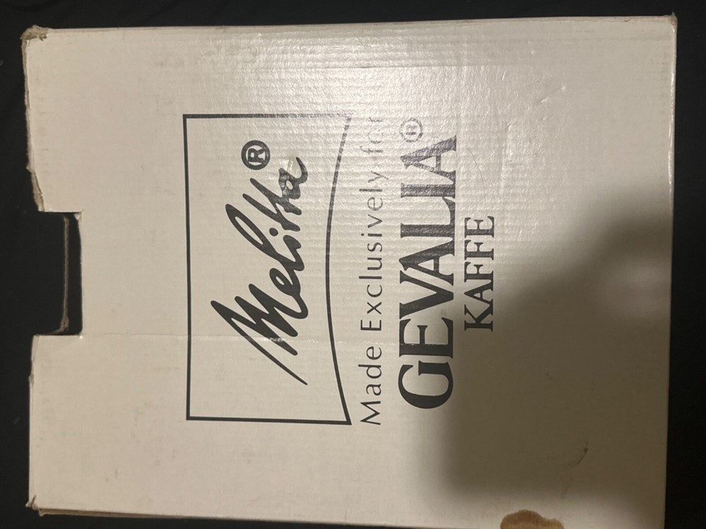Gevalia Kaffe 1-4 Cup Coffeemaker BCM-4C White New In Box