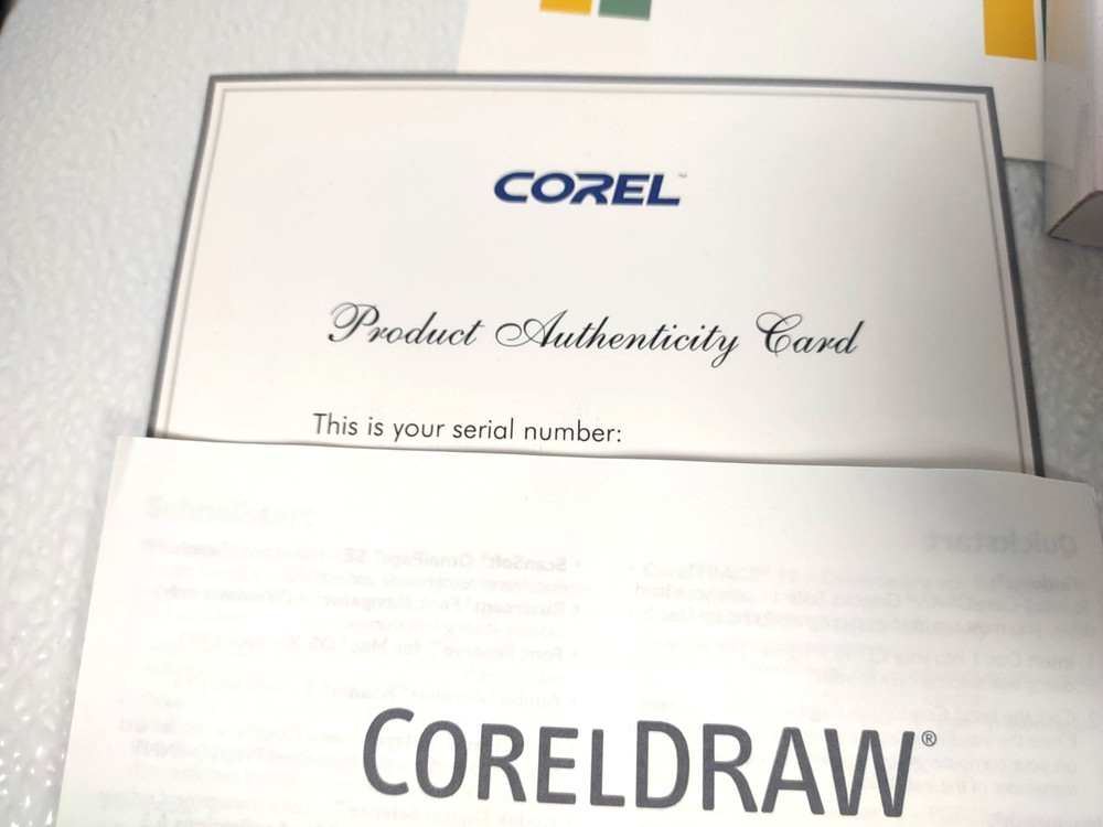 NOB Corel Draw Graphics Suite 11 (Retail) - Full Version for Mac, Windows