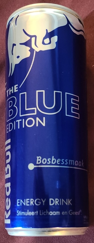 Red Bull - Bosbessmaak - Blue Edition - 250ml - Netherlands - EMPTY Can