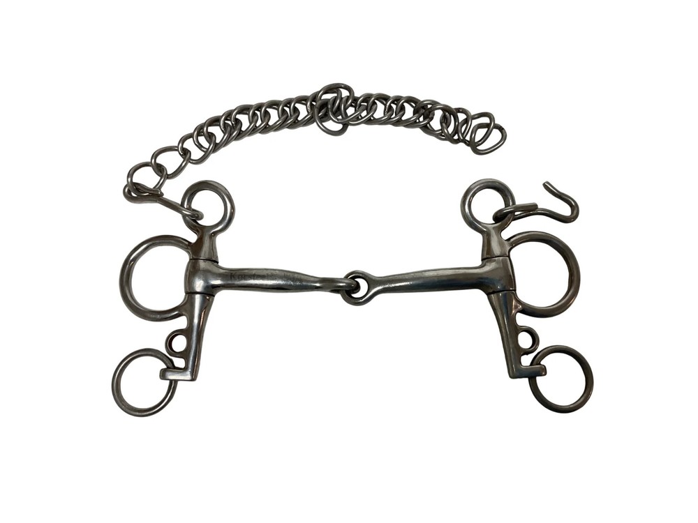 Korsteel Single Joint Pelham Bit 5”