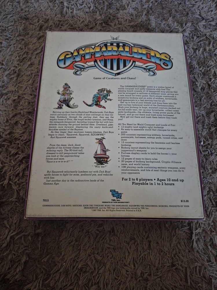 Tsr Gammarauders