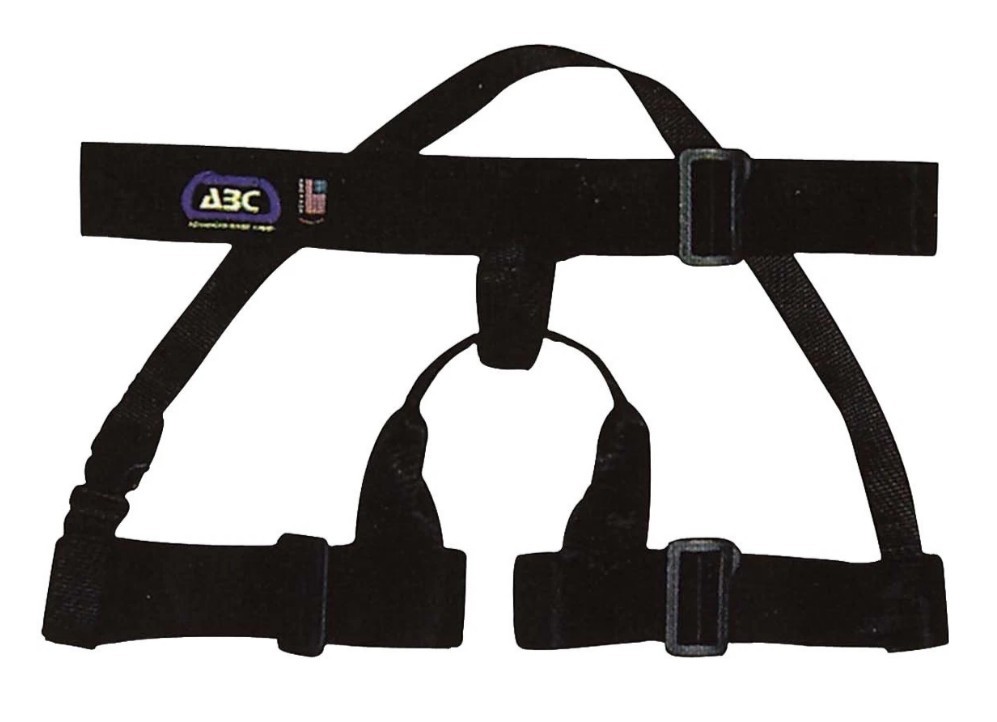 ABC Advanced Base Camp Rappelling / Climbing Guide Harness One Size Black
